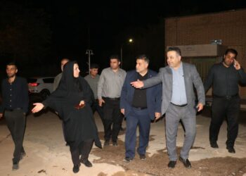 بازدید مشترک شهردار و فرماندار مسجدسلیمان از مرکز فنی و حرفه‌ای امام خمینی (ره)