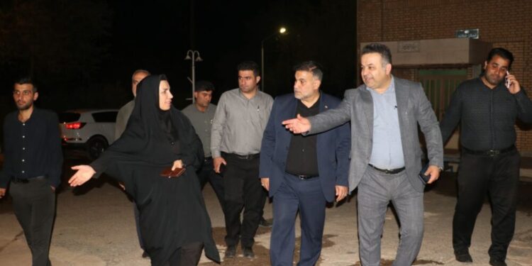 بازدید مشترک شهردار و فرماندار مسجدسلیمان از مرکز فنی و حرفه‌ای امام خمینی (ره)