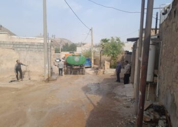 آغاز عملیات زیرسازی کوی شهید شکرالله راکی در منطقه نمره هشت