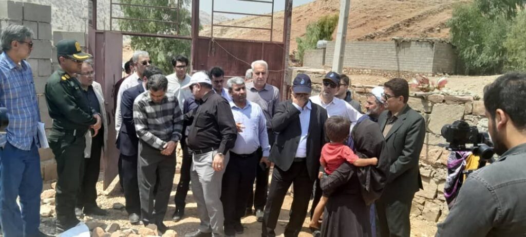 گزارش بازدید میدانی مسئولان کشوری و استانی از شهرستان اندیکا