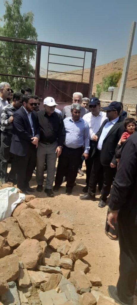 گزارش بازدید میدانی مسئولان کشوری و استانی از شهرستان اندیکا