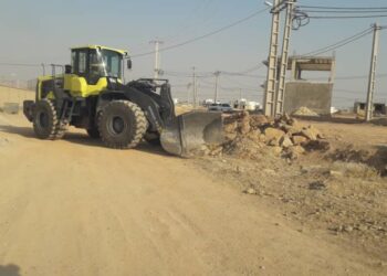 زیرسازی و آماده‌سازی مسیر دبستان شهدای معرف در دستور کار شهرداری مسجدسلیمان