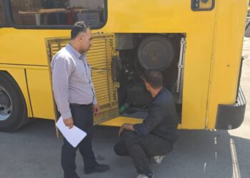 بازگشت اتوبوس‌های بازسازی‌شده به مسجدسلیمان