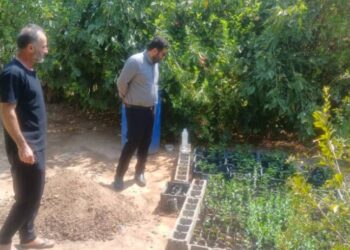 دیدار معاونت خدمات شهری شهرداری مسجدسلیمان با خانواده نمونه محیط زیست