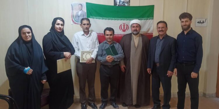 معارفه اعضای دفتر ارتباطات مردمی دکتر رضا جباری در بخش چلو