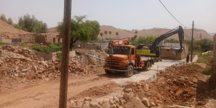 کانال‌های باغ چشمه‌علی ایمن‌سازی شد