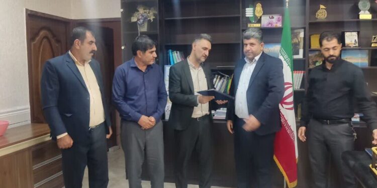 رئیس جدید میراث فرهنگی گردشگری و صنایع دستی شهرستان لالی معرفی شد