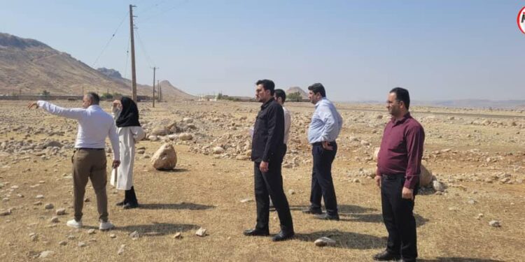 اختصاص زمین برای احداث نیروگاه ۹ مگاواتی خورشیدی در شهرستان لالی