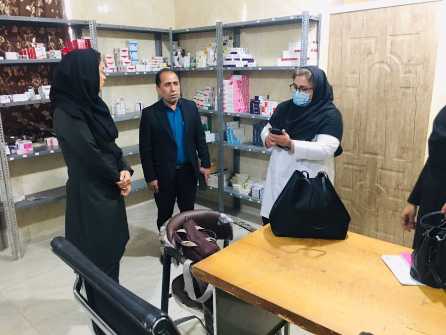 بازدید میدانی مدیر شبکه بهداشت مسجد سلیمان از مراکز سلامت گلگیر و بررسی روند خدمات رسانی