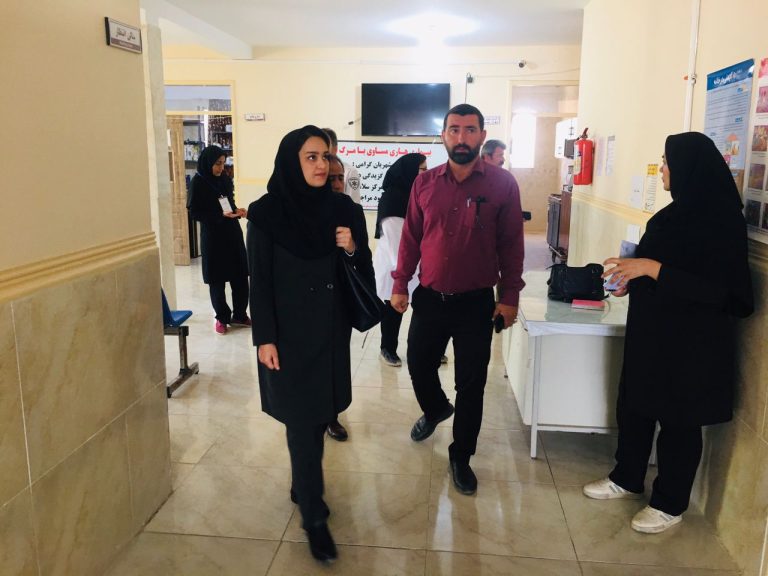 بازدید میدانی مدیر شبکه بهداشت مسجد سلیمان از مراکز سلامت گلگیر و بررسی روند خدمات رسانی