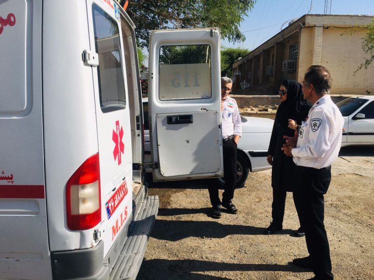 بازدید میدانی مدیر شبکه بهداشت مسجد سلیمان از مراکز سلامت گلگیر و بررسی روند خدمات رسانی