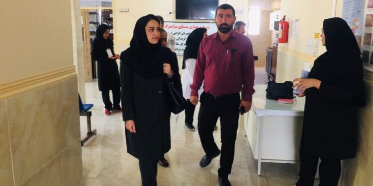بازدید میدانی مدیر شبکه بهداشت مسجد سلیمان از مراکز سلامت گلگیر و بررسی روند خدمات رسانی