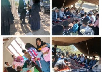 عدالت در عمل؛ حضور مسئولان شهرستان اندیکادر منطقه صعب العبور «تازه»