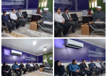 دیدار صمیمانه رئیس کمیته امداد با امام جمعه اندیکا