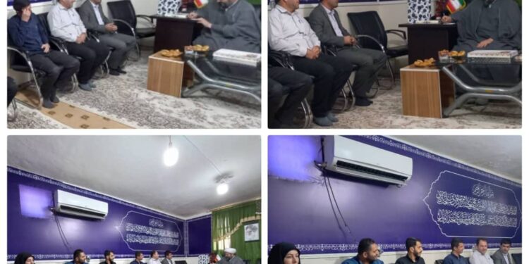 دیدار صمیمانه رئیس کمیته امداد با امام جمعه اندیکا