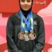 درخشش دختر وزنه بردار مسجد سلیمانی در مسابقات کشوری