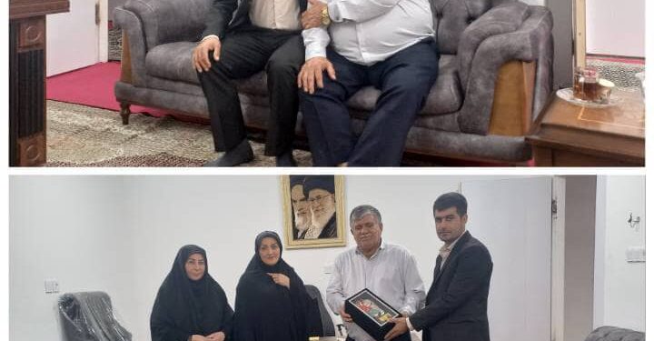 دیدار با خیر نیکوکار حاج اکبر جمالپور و رایزنی برای ارتقاء خدمات حمایتی