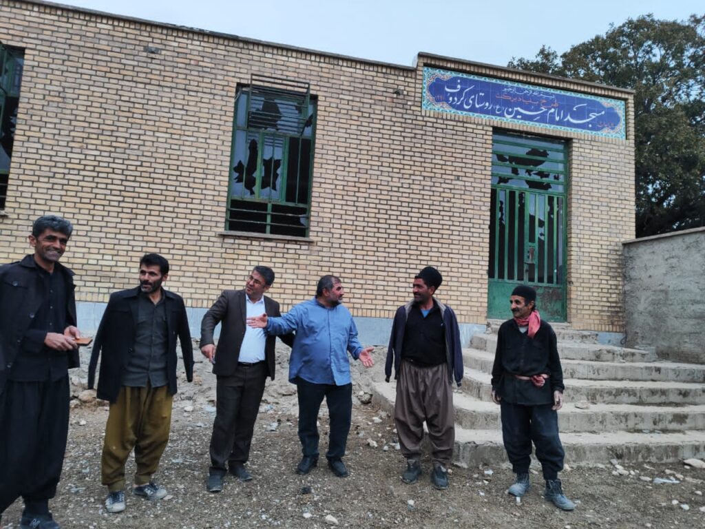 بازدید مسئولان دفتر نماینده اندیکا از پروژه‌های عمرانی بخش چلو