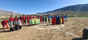 آغاز مسابقات جام رمضان در زاووت با حضور مسئولان بخش چلو