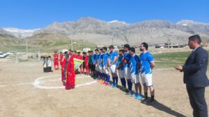 آغاز مسابقات جام رمضان در زاووت با حضور مسئولان بخش چلو