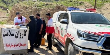 اعزام کاروان سلامت به مناطق عشایری اندیکا؛ ویزیت و توزیع رایگان دارو در روستاهای صعبالعبور اعزام کاروان سلامت به مناطق عشایری اندیکا؛ ویزیت و توزیع رایگان دارو در روستاهای صعبالعبور