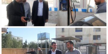 جایگاه CNG شهرداری مسجدسلیمان با حضور سرپرست فرمانداری راه‌اندازی شد