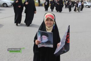 تشییع پیکر پنجمین شهید هوانیروز با حضور گسترده مردم مسجدسلیمان
