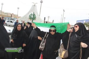 تشییع پیکر پنجمین شهید هوانیروز با حضور گسترده مردم مسجدسلیمان