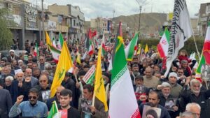 راهپیمایی باشکوه روز جهانی قدس با حضور پرشور مردم مؤمن و روز دار مسجدسلیمان