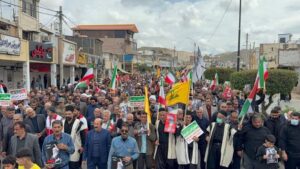 راهپیمایی باشکوه روز جهانی قدس با حضور پرشور مردم مؤمن و روز دار مسجدسلیمان