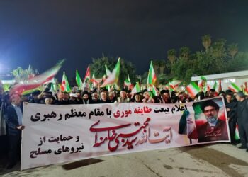 تجدید بیعت طایفه موری مسجدسلیمان با آرمان‌های انقلاب و رهبری