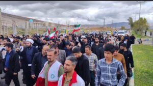 وحدت و همبستگی اندیکا در راهپیمایی روز قدس به نمایش گذاشته شد”