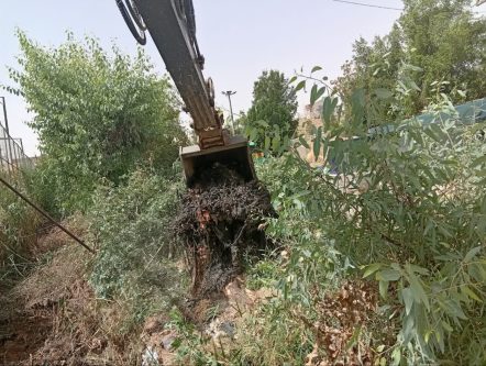 لایروبی کانال11 هکتاری مسجد سلیمان انجام شد لایروبی کانال11 هکتاری مسجد سلیمان انجام شد