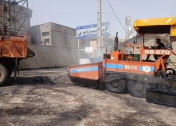 آسفالت‌ریزی در محدوده نمره چهل؛ اقدام مؤثر برای رفاه شهروندان