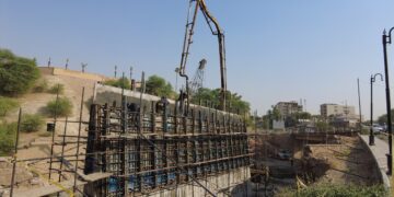 مدیرعامل شرکت بهرهبرداری نفت و گاز مسجدسلیمان خبر داد:پیشرفت ۴۵ درصدی پروژه احداث پل دوم «مالكریم» در مسجدسلیمان DCIM\101MEDIA\DJI_0142.JPG