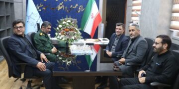 دیدار فرماندار و سرپرست شهرداری مسجد سلیمان با رئیس دادگستری و دادستان شهرستان به مناسبت هفته قوه قضاییه دیدار فرماندار و سرپرست شهرداری مسجد سلیمان با رئیس دادگستری و دادستان شهرستان به مناسبت هفته قوه قضاییه