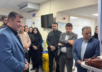 بازدید مشترک فرماندار مسجدسلیمان و مدیر درمان تأمین اجتماعی خوزستان از بیمارستان شفا با هدف پیگیری مشکلات درمانی
