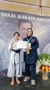 درخشش دختر ۹ ساله در کاراته؛ «دریا خواجه باورصاد » با ۵ طلای کشوری و یک مقام آسیایی