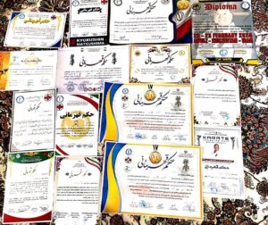 درخشش دختر ۹ ساله در کاراته؛ «دریا خواجه باورصاد » با ۵ طلای کشوری و یک مقام آسیایی