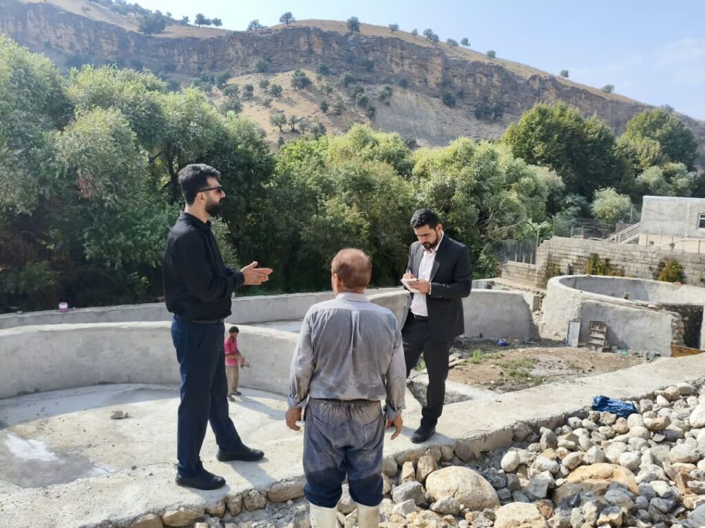 بازدید رئیس اداره تعاون، کار و رفاه اجتماعی اندیکا و مدیر بنیاد علوی خوزستان از طرح‌های اشتغال‌زا