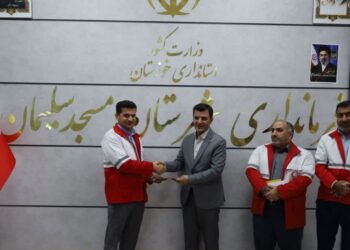 شاپور باقری سرپرست جمعیت هلال‌احمر مسجدسلیمان شد