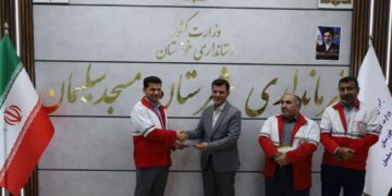 شاپور باقری سرپرست جمعیت هلال‌احمر مسجدسلیمان شد